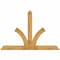 Ekena Millwork Richland Rough Sawn Timber Gable Bracket, Western Red Cedar, 84"W x 56"H x 4"D x 6"F, 16/12 Pitch GBW084X56X0406RIC00RWR - alternate 1